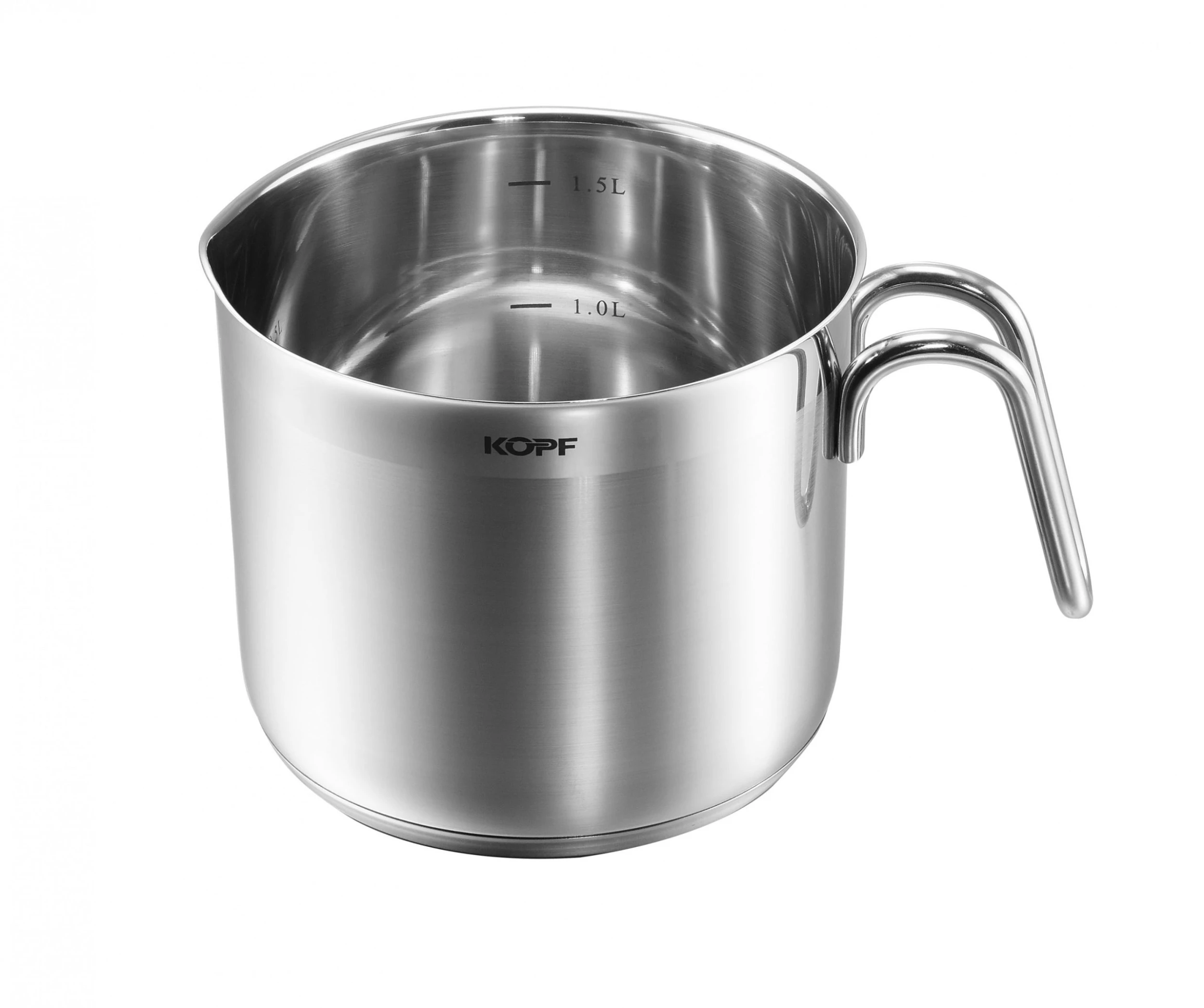 Kruger Krüger Milchtopf Beschichtet Aus Rostfreiem Edelstahl 1600ml 14cm – Bild 6