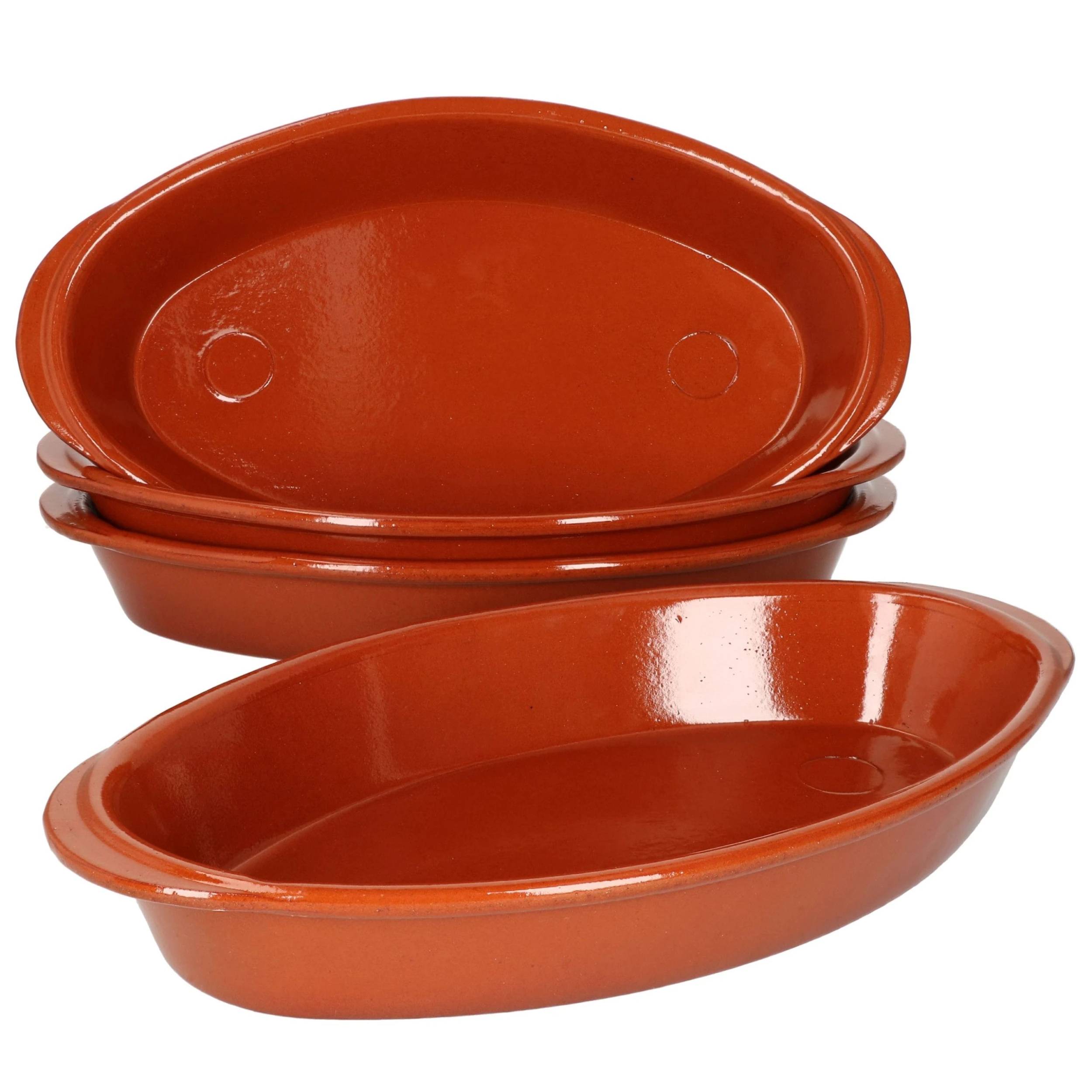 Null 2er Set Ovale Auflaufform Ton 32x18 Cm 99519 4 Null 2er Set Ovale Auflaufform Ton 32x18 Cm 99519 – Bild 2