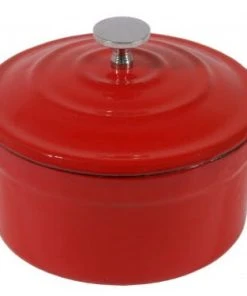Null Lava Gusseisen Casserole Ø24 Rot -HENDI-Geschäft 75fdcca4 92a3 423c acf5 4ffc051662f5 2