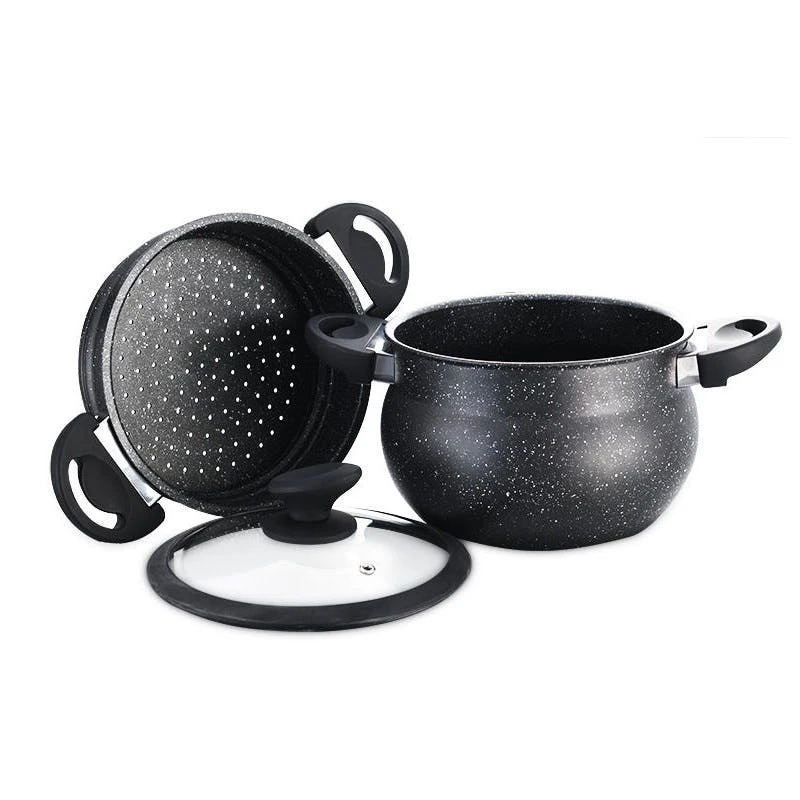 Null 3 Tlg Kuskus Topf 12L Dampfgarer COUSCOUS Ø26cm Dampfkocher Gemüse Steamer Induktion Mantykocher 6 Null 3 Tlg Kuskus Topf 12L Dampfgarer COUSCOUS Ø26cm Dampfkocher Gemüse Steamer Induktion Mantykocher – Bild 4
