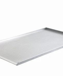 Null Backblech ALU EN-Maß 60 X 40 Cm - Perforierte Ausführung