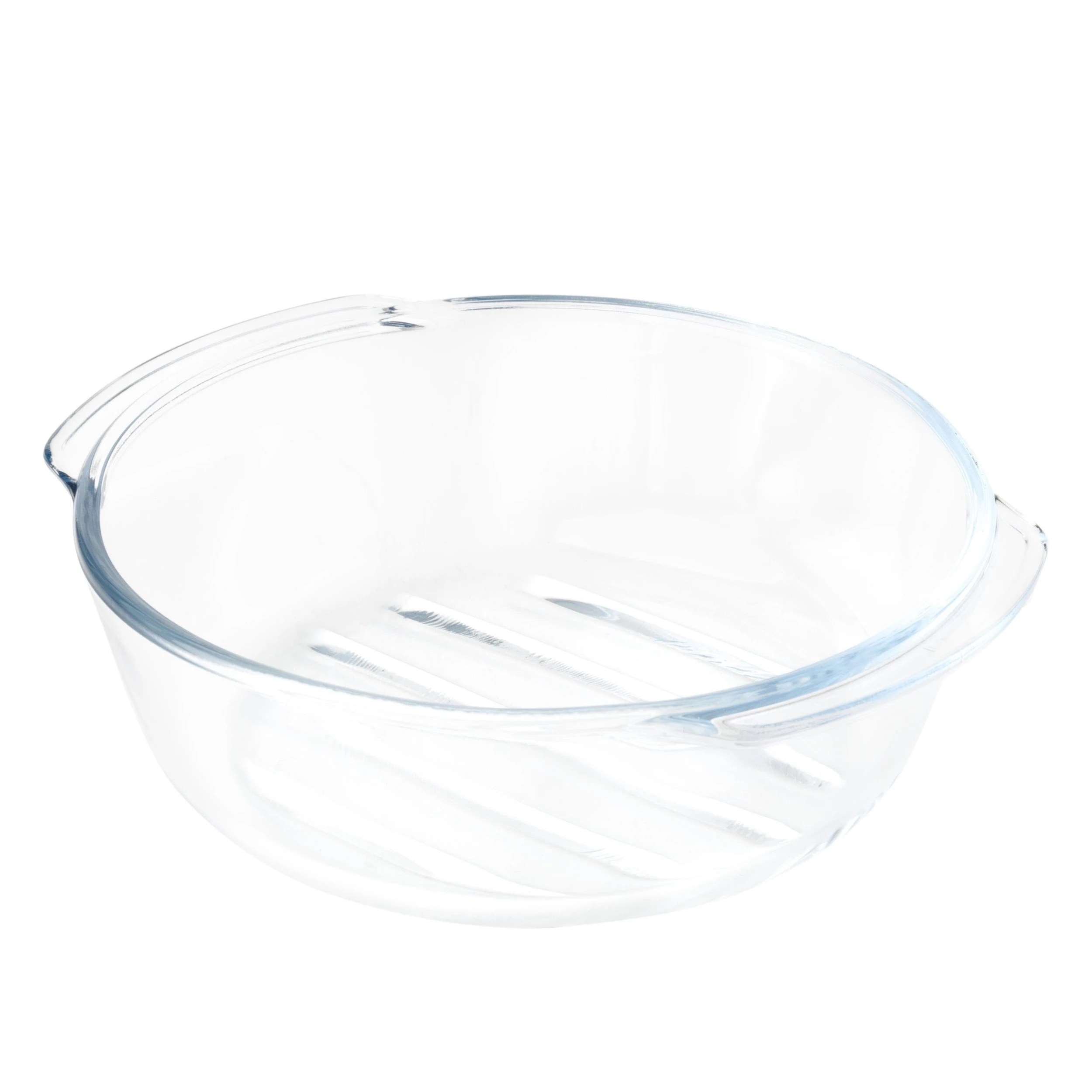 Null 3tlg. Kochschüsselset Glas Auflaufform 1,7L Rund Mit Deckel + Glas-Bräter 2.4L – Bild 7