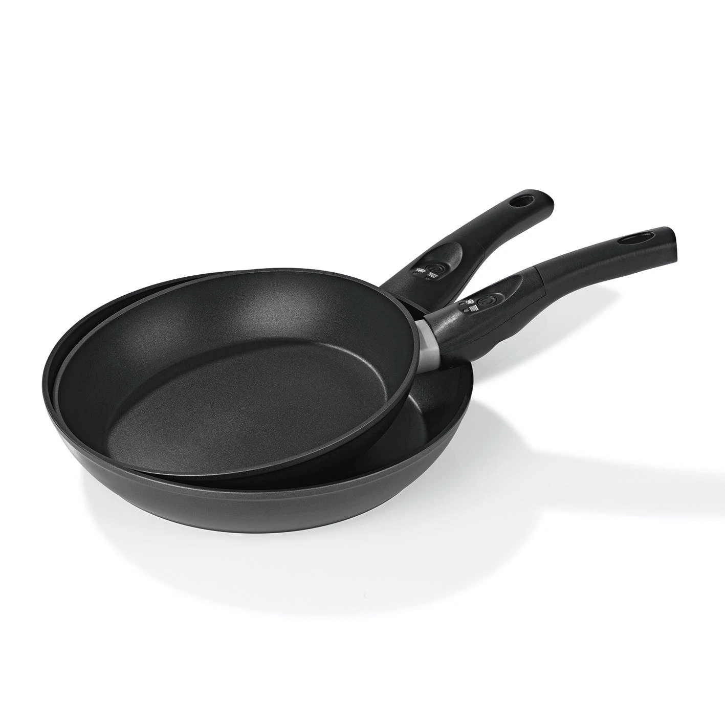 Null MAXXMEE Aluminium-Pfanne Mit LED-Anzeige Und Signalton - 24 Cm - Schwarz – Bild 3