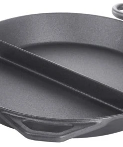 Contacto Eisenguss-Riesenpfanne, 80 Cm, Mit Mittelsteg