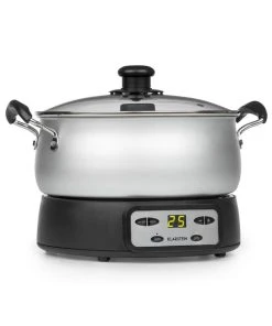 Klarstein Jam Session Marmeladen- Und Geleekocher 1000W 2 Automatikprogramme Silber