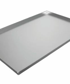 Schneider® Backblech Alu 400 X 600 Mm 4 Seiten 90 ° 20 Mm Hoch, Ohne Lochung