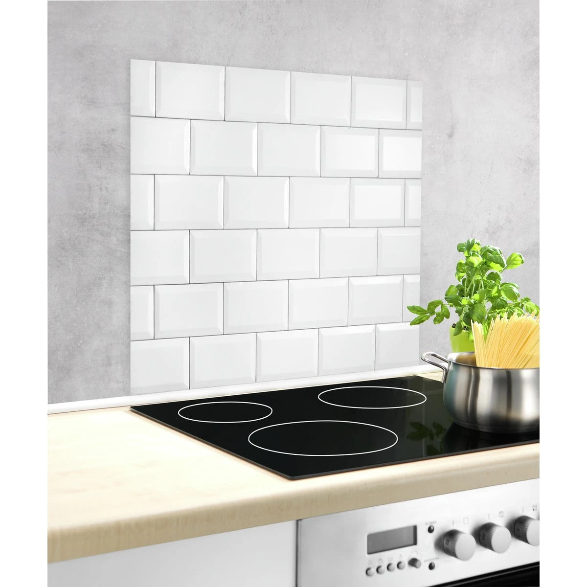 WENKO Glasrückwand Metro 60 X 70 Cm 8 WENKO Glasrückwand Metro 60 X 70 Cm – Bild 6