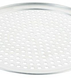 Contacto 3x Gelochtes Pizzablech 36 Cm