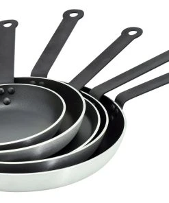 Metro-professional METRO Professional Pfannenset 5 Tlg., Aluminium, Ø 20/ 24/ 28/ 32 Cm + Crepe Pfanne, Ofenfest