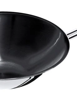 Contacto Wok Edelstahl Mehrschichtig, Antihaft Boden