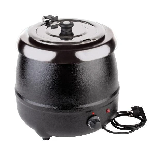 APS Suppentopf/ Elektrischer Suppentopf/ Kochtopf/ SuppenkesselØ 38 Cm, H: 36,5 Cm, 10 Liter – Bild 3