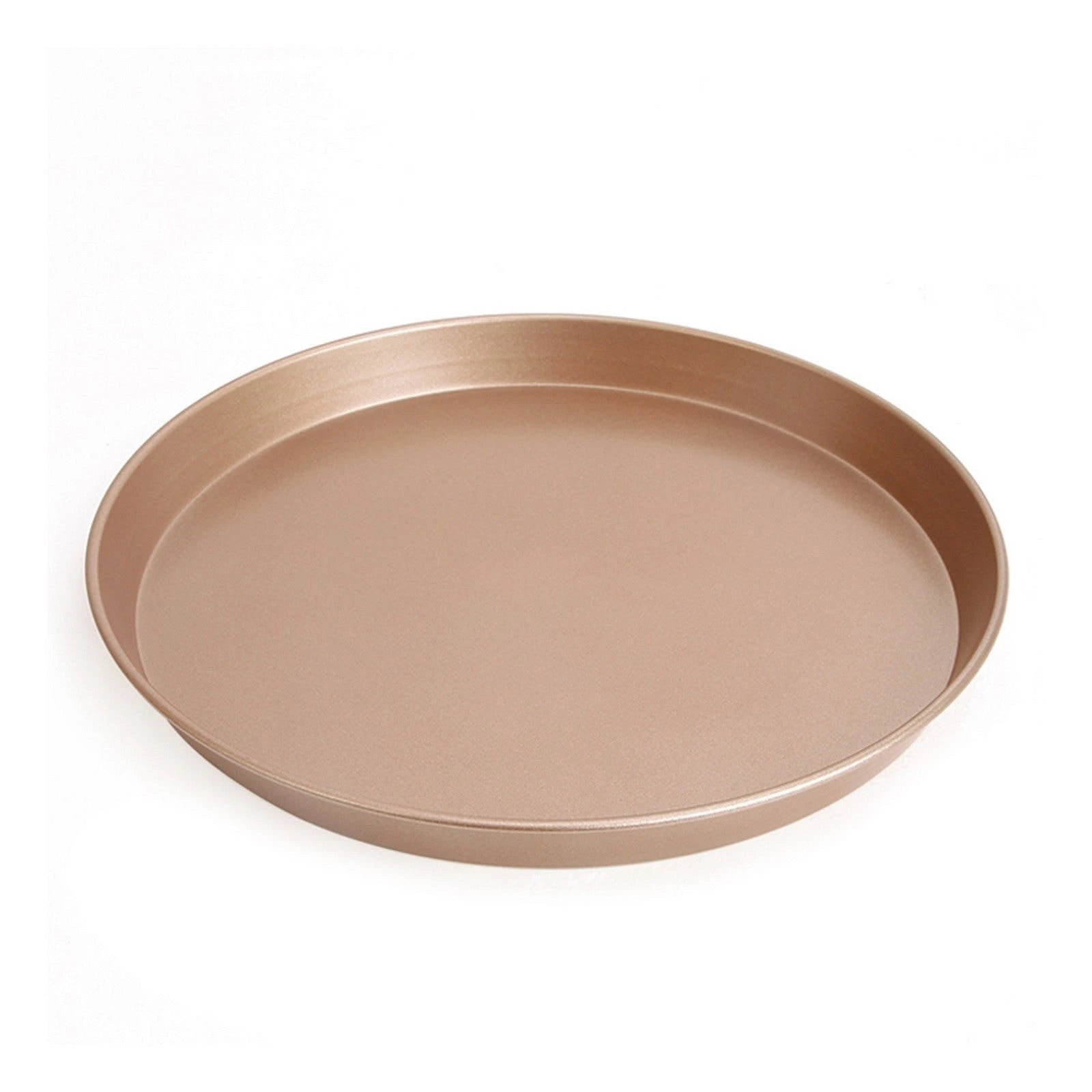 Null CHEFMADE | 18cm Pizzablech Rund | 194x25mm | Champagnergold | Antihaft- & Silikonbeschichtet| Pizzaform| Kuchenblech| Tarteform| Quicheform| Ofenblech – Bild 3