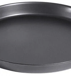 Contacto 6x Pizzablech Aus Blaublech, Mit Gebördeltem Rand, Nicht Spülmaschinengeeignet.