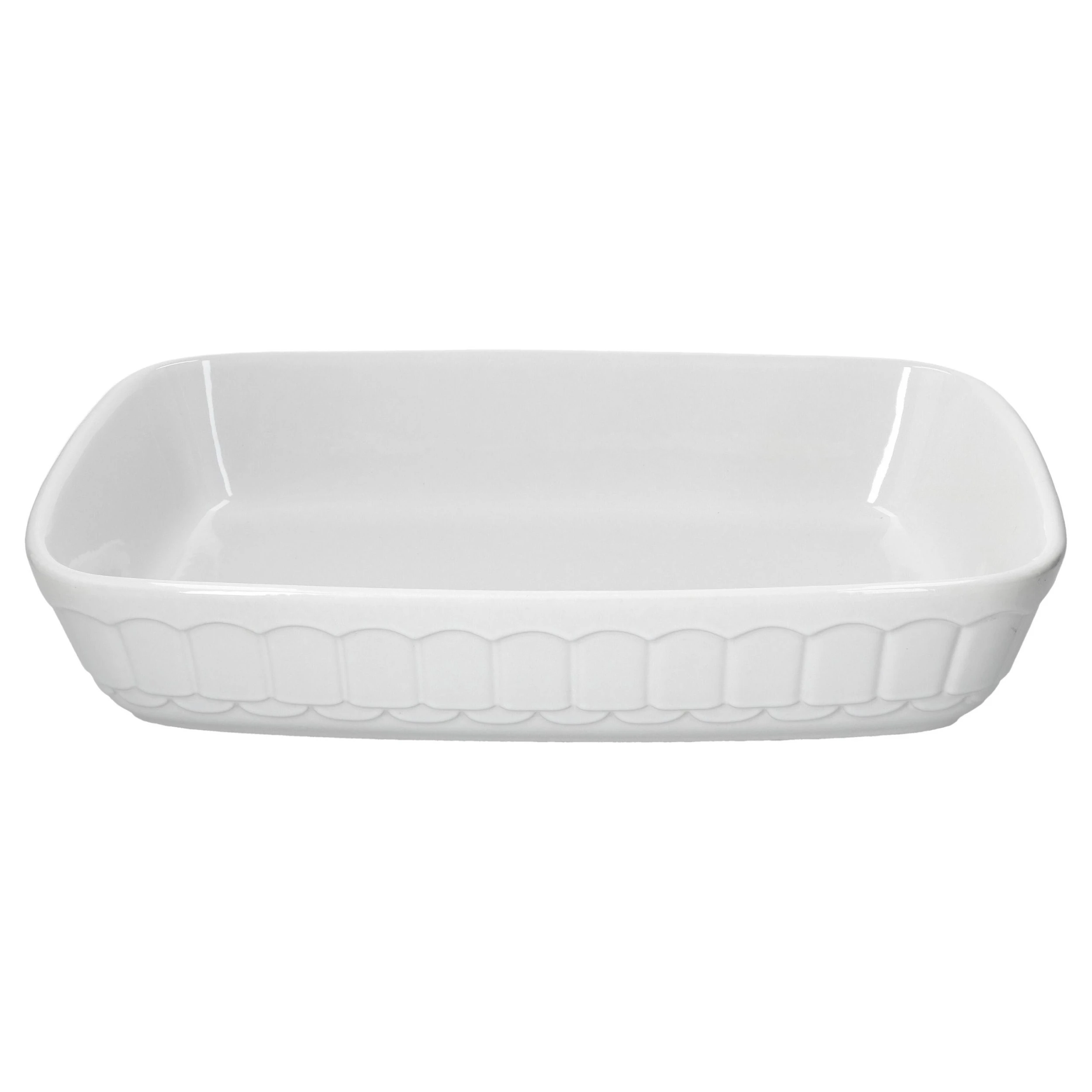 Null Arte Regal Auflaufform Nr. 01 Weiß Oval Mit Henkel Groß - 03845 – Bild 3