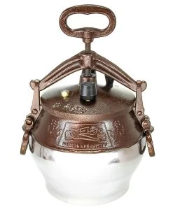 Null 12L (9,5 L) Afghanischer Kazan Kasan Schnellkochtopf Dampftopf Afgankazan Druckkochtopf