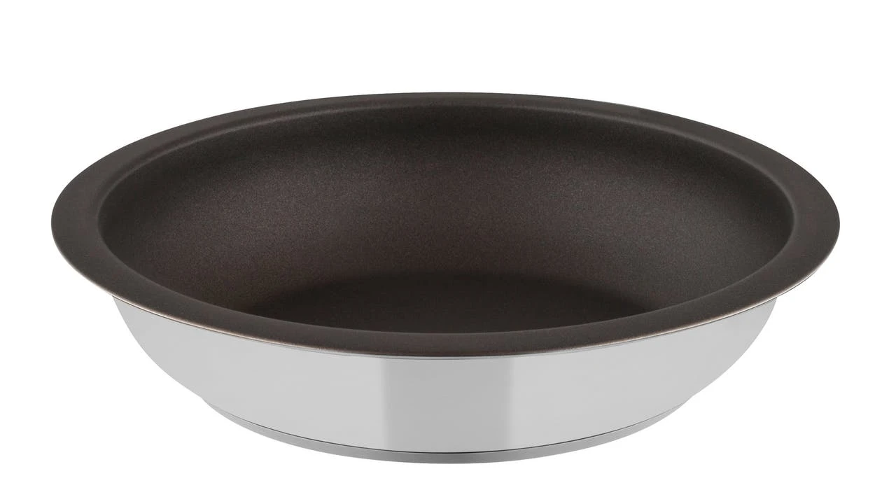 Null Cookvision Quick Clack Pfanne, Ø 28 Cm, Edelstahl, Antihaftbeschichtung