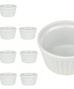Null 12er Set Ragoutförmchen Rund Ø 100 Mm Porzellan