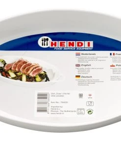 Hendi Ofenform Mit Ohrengriffen 40 Mm X 180 Mm X 270 Mm Oval