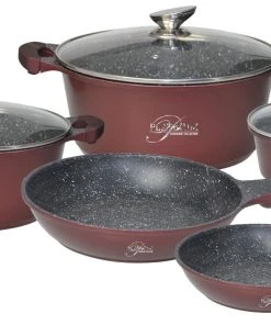 Airbrush-city 4-teiliges Kochgeschirr / Topfset Bestehend Aus Zwei Soßenpfannen, Einem Topf Und Einer Bratpfanne - Induktion - Edelstahl -HENDI-Geschäft ab518c26 fe80 43ea 97c0 f1e1c0426570 2