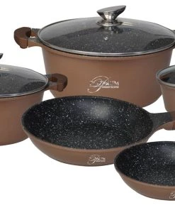 Airbrush-city 4-teiliges Kochgeschirr / Topfset Bestehend Aus Zwei Soßenpfannen, Einem Topf Und Einer Bratpfanne - Induktion - Edelstahl -HENDI-Geschäft ac77fdd4 35cd 4d28 94e4 a24a26b58ae5 2