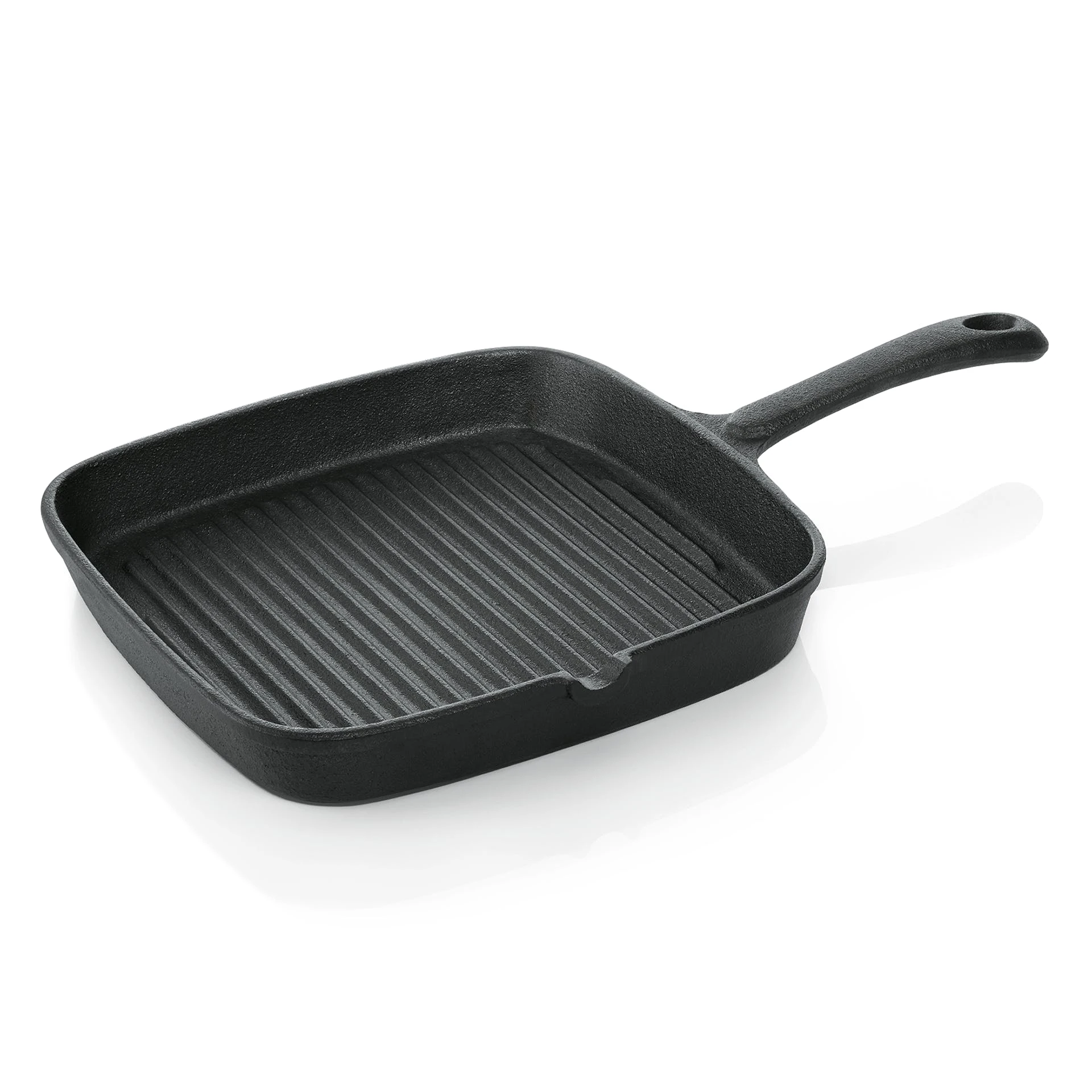 Klarstein Canadienne Runde Grillpfanne Geriffelt 35 X 3 Cm (ØxH) Gusseisen Schwarz – Bild 4