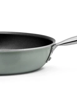 Metro-professional METRO Professional Schmorpfanne, Aluminium, Ø 28 Cm, Höhe: 12.5, Antihaftbeschichtung, Ofenfest