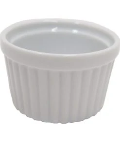 Metro-professional METRO Professional Tapas Ragout Auflaufform, Porzelan, 9 X 9 X 5 Cm, Weiß, 6 Stück