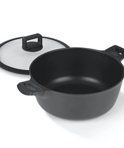 Null N8WERK Aluguss-Kochtopf In Der Midnight Edition - 28 Cm