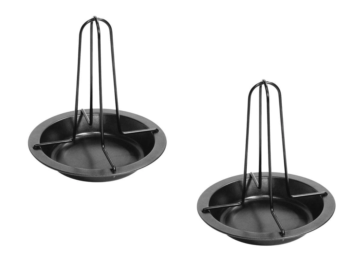 Null Hähnchenständer Hähnchenbräter Geflügelbräter Brathähnchen Ständer 2er Set