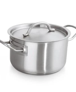 Was-germany WAS Germany - Bratentopf Mit Deckel Cookware 53, Ø 20 Cm, 3,6 Ltr., Chromnickelstahl (5315200)