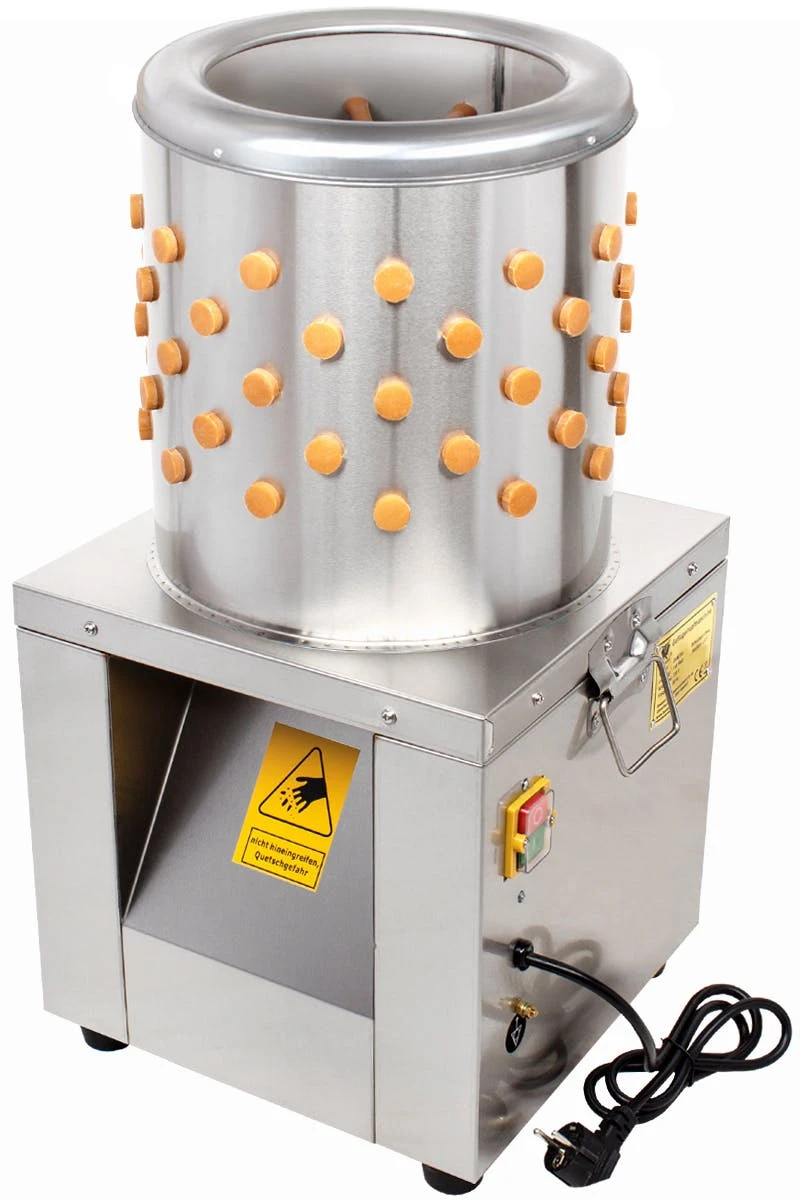 Beeketal Geflügelrupfmaschine Rupfmaschine Nassrupfmaschine Für Wachteln+Tauben - BRM750