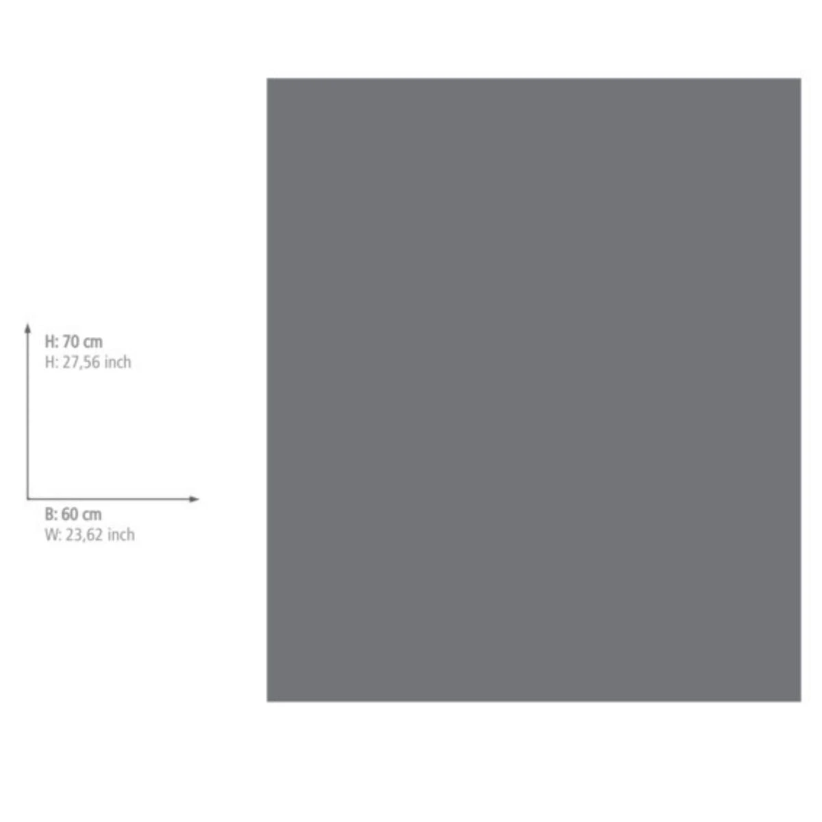 WENKO Glasrückwand Grau 60 X 70 Cm 8 WENKO Glasrückwand Grau 60 X 70 Cm – Bild 6