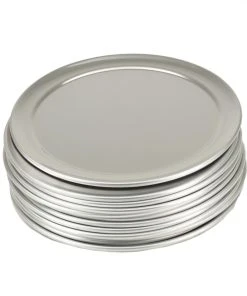 Gvk-eco Pizzablech Rund Aus Aluminium 12 Stück Ø 228 Mm