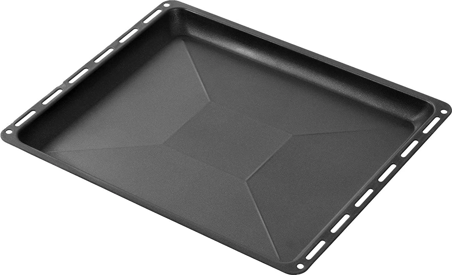 Null ICQN 460 X 375 X 30 Mm Backblech Set | Passend Für Bosch Siemens Neff Constructa | 2er Emaillierte Fettpfanne Für Backofen | Kratzfest & Rosfrei | 46 – Bild 4