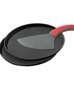 Null Zenker 3-tlg. Pizza Set Pizzaform Backblech Pizzaschneider Antihaftbeschichtung