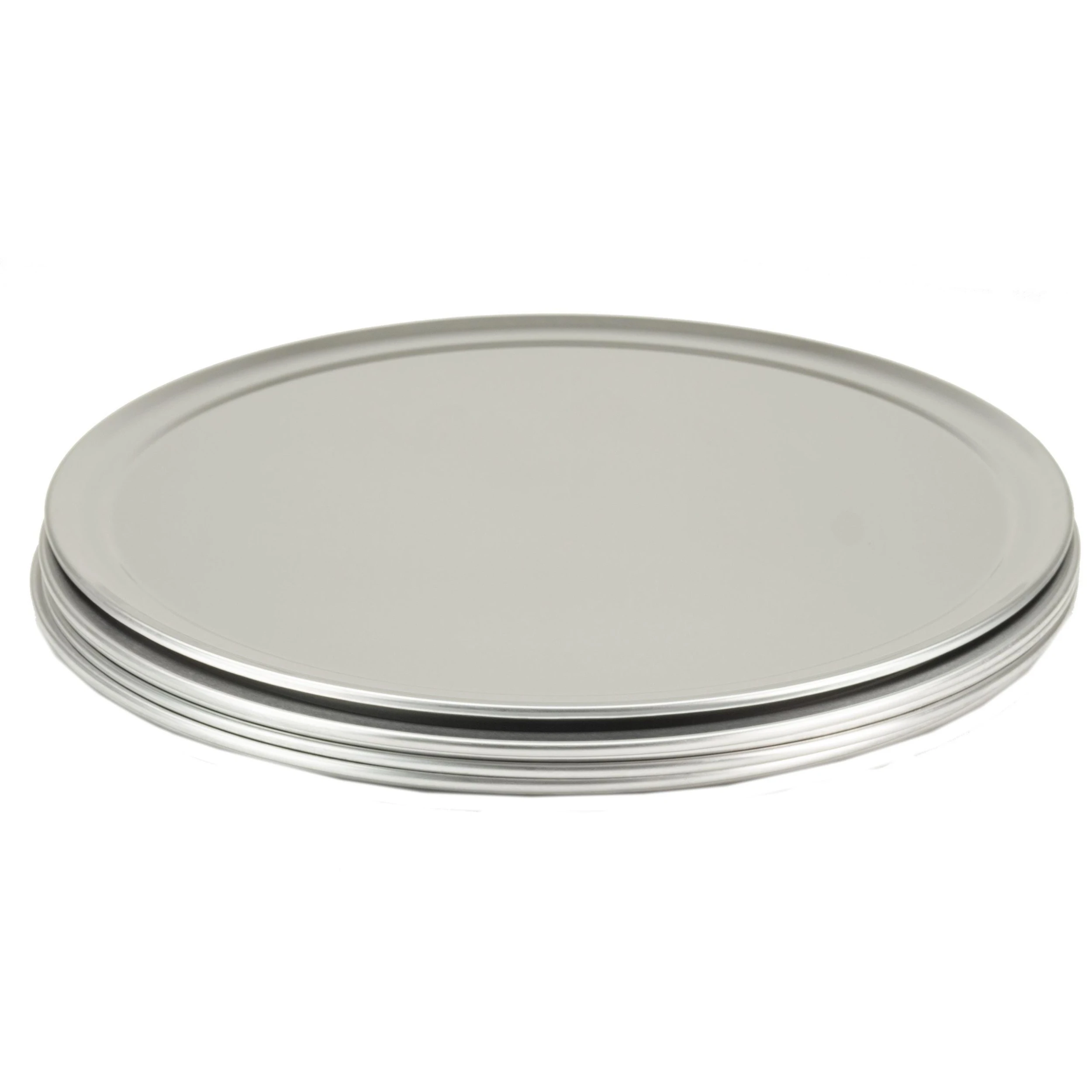 Gvk-eco Pizzablech Rund Aus Aluminium 6 Stück Ø 355 Mm 5 Gvk-eco Pizzablech Rund Aus Aluminium 6 Stück Ø 355 Mm – Bild 3