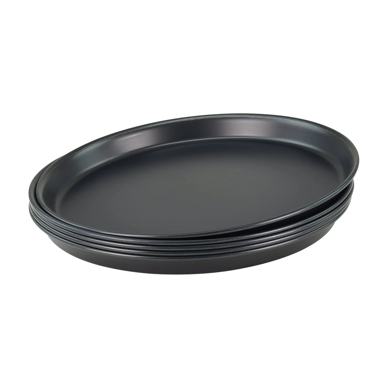 Gvk-eco 10 Stück Pizzablech Rund Aus Blaublech Ø 26cm Schwere Profiqualität 4 Gvk-eco 10 Stück Pizzablech Rund Aus Blaublech Ø 26cm Schwere Profiqualität – Bild 2