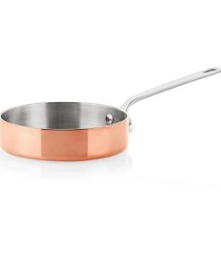 Was-germany WAS Germany - Mini Servierpfanne Mini Copper 20, 3Ply, Ø 12 Cm, Kupfer/Aluminium (2013120)