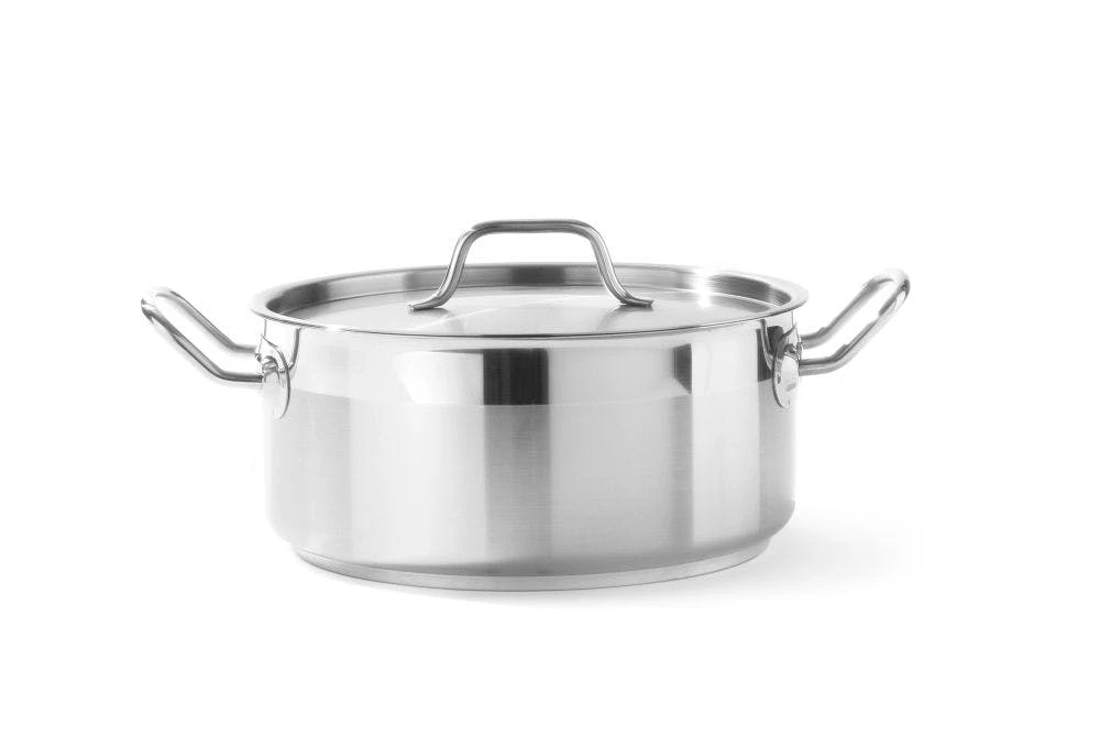 Hendi Kochtopf, Niedrig - Mit Deckel Ø 240 Mm