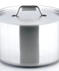 Metro-professional METRO Professional Topf, Edelstahl, Ø 36 Cm, 22 L, Höhe: 25.9 Cm, Mit Deckel, Induktion