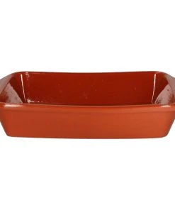 Null Auflaufform Ton 26x19cm - 99522