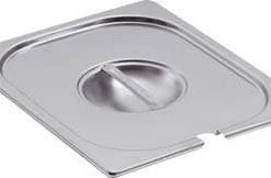 1 X Bartscher Deckel 1/4GN, Mit Löffelaussparung