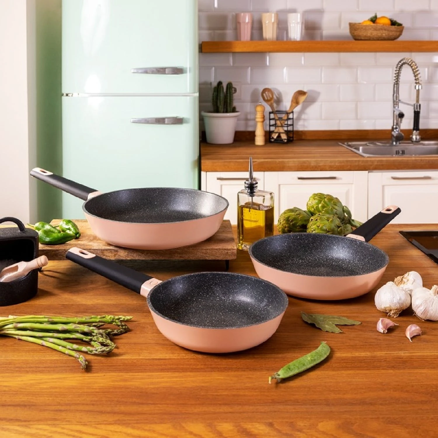 Cecotec Bratpfannenset Polka Experience 20-24-28 Bucket Set Gravity