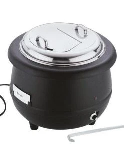 APS Suppentopf/ Elektrischer Suppentopf/ Kochtopf/ SuppenkesselØ 40 Cm, H: 37 Cm, 10 Liter