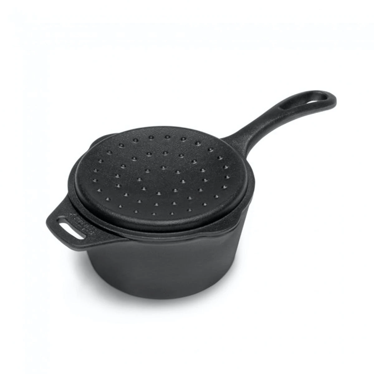 Null Petromax Kasserolle KR1 Gusseisen Feuertopf Mit Deckel Mit Stiel Bräter 1l – Bild 7