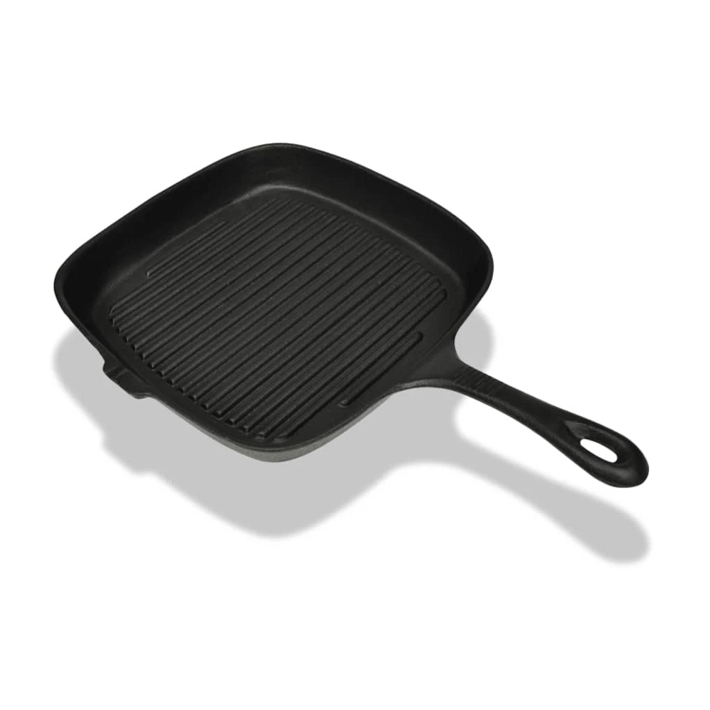 Stalgast Grillpfanne Aus Gusseisen, Gerillt, Abmessung 24 X 24 Cm – Bild 4