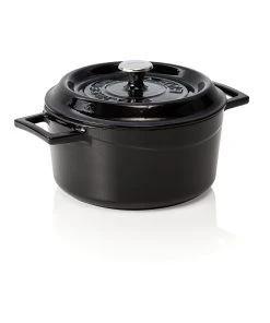 Was-germany WAS Germany - Cocotte, Ø 10 Cm, Schwarz, Gusseisen Emailliert (3525102) -HENDI-Geschäft f7d9a5b9 5ff7 453c af8f ef6aa48dc8c2 scaled