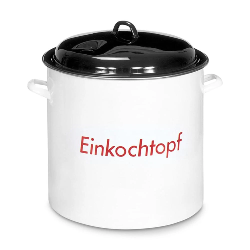 Kruger Krüger Einkochtopf Emailliert Mit Metalldeckel 28 Lieter 35cm 3 Kruger Krüger Einkochtopf Emailliert Mit Metalldeckel 28 Lieter 35cm
