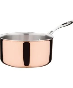 Vogue Induktionskochtopf Mit Drei Wänden Aus Kupfer 200 X 100 Mm