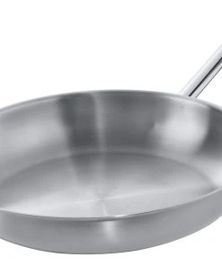 Metro-professional METRO Professional Bratpfanne, Edelstahl, Ø 28 Cm, Höhe: 7.8 Cm, Induktion, Ofenfest